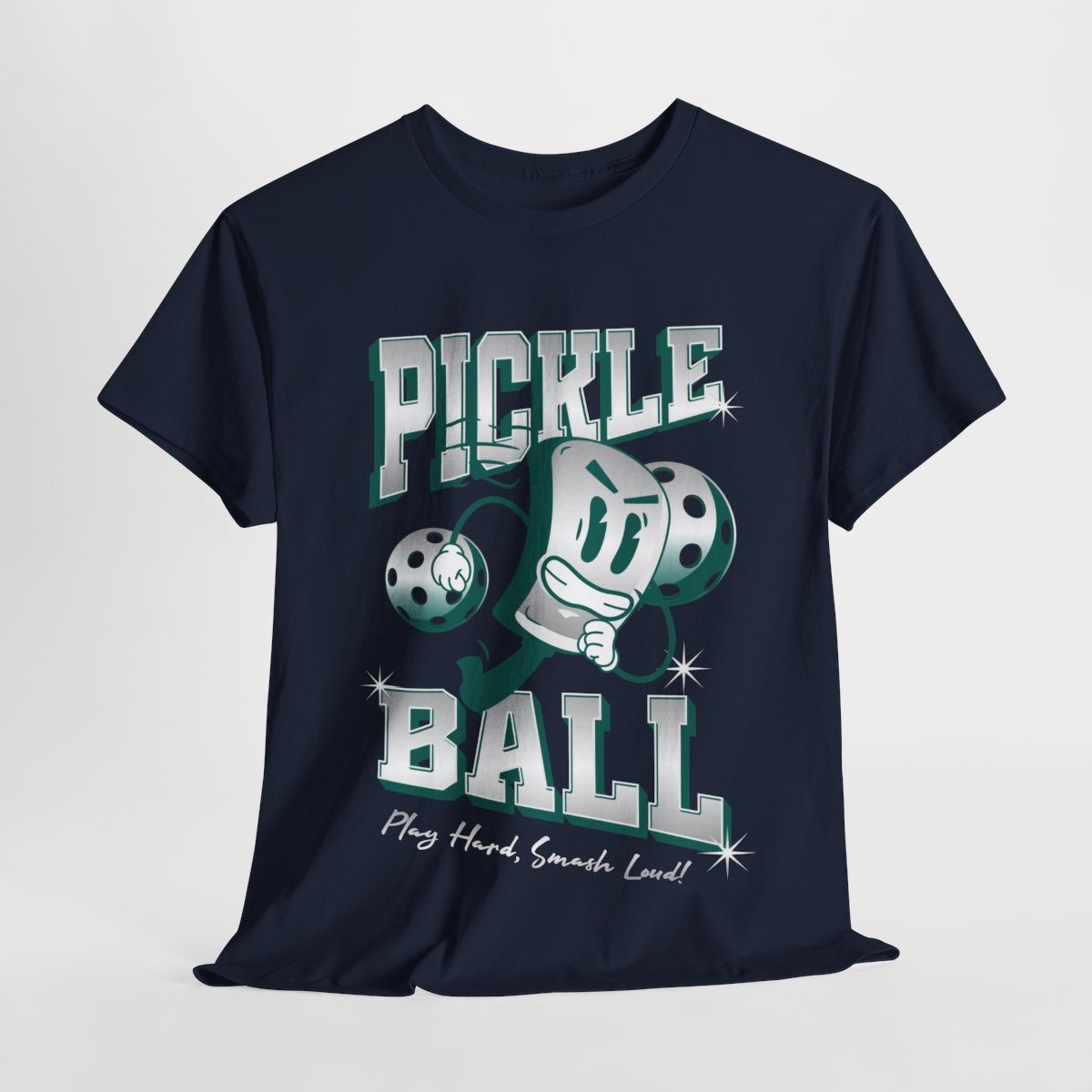PLAY HARD - Pickleball (Basic Tee)