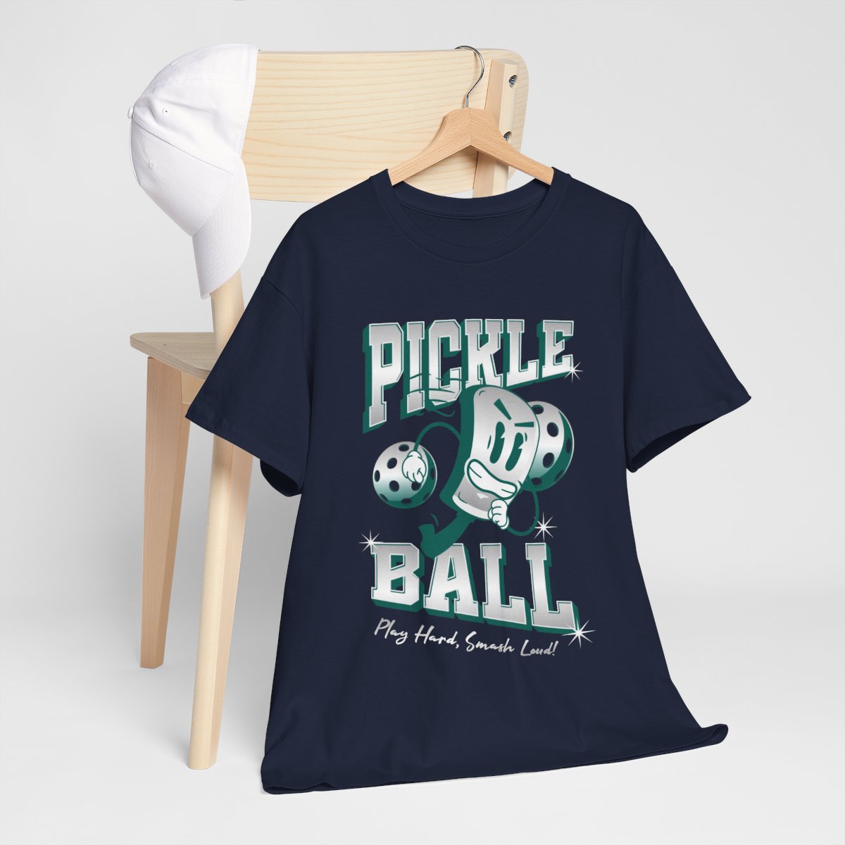 PLAY HARD - Pickleball (Basic Tee)