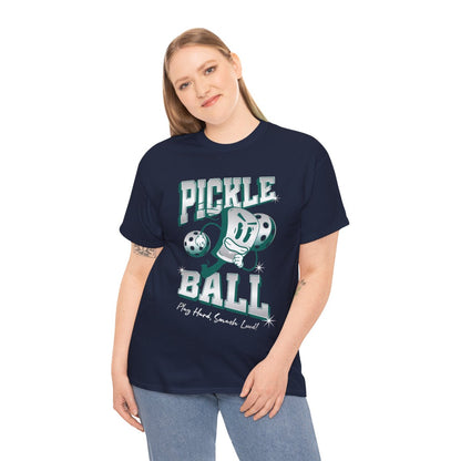PLAY HARD - Pickleball (Basic Tee)