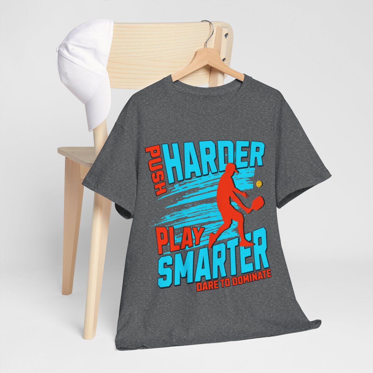 PUSH HARDER - Pickleball (Basic Tee)