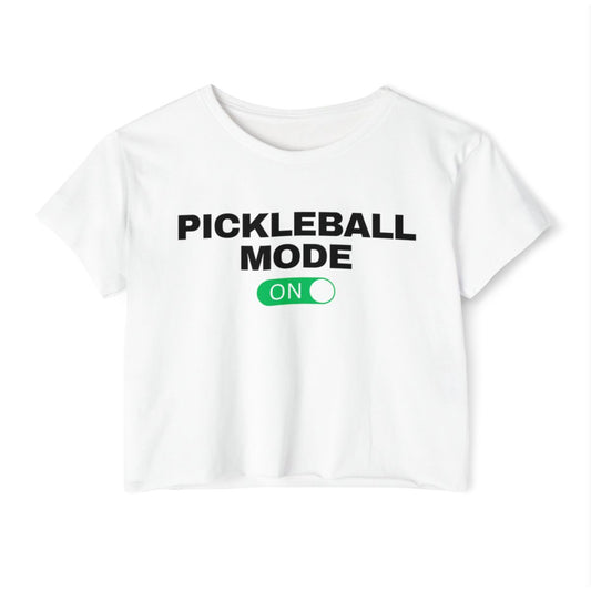 PICKLEBALL MODE - Pickleball (Crop Top)