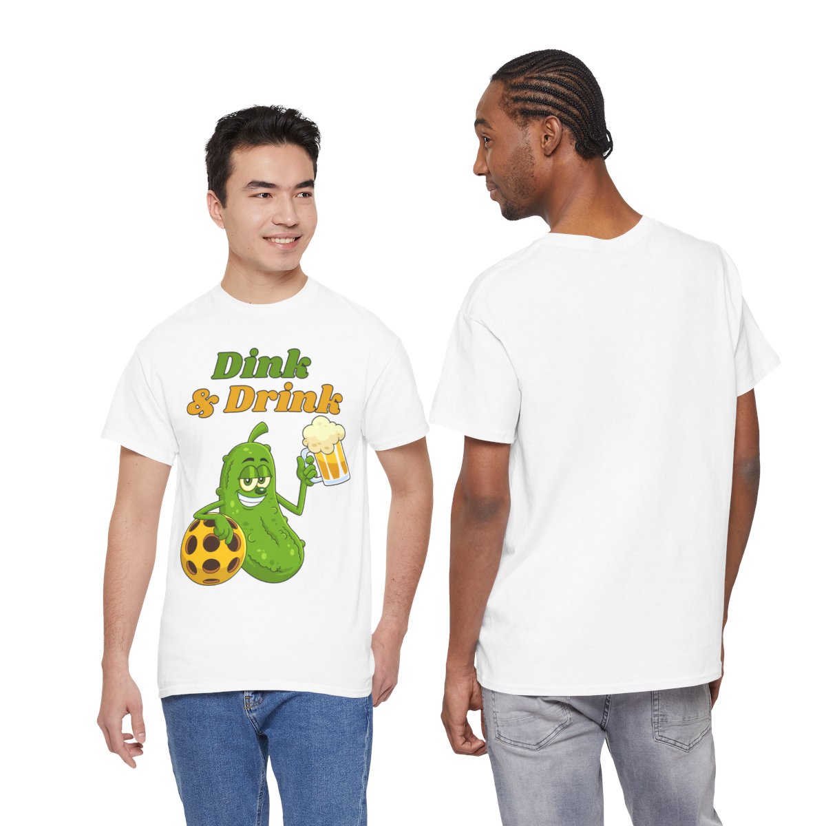 DINK & DRINK - Pickleball (Basic Tee)