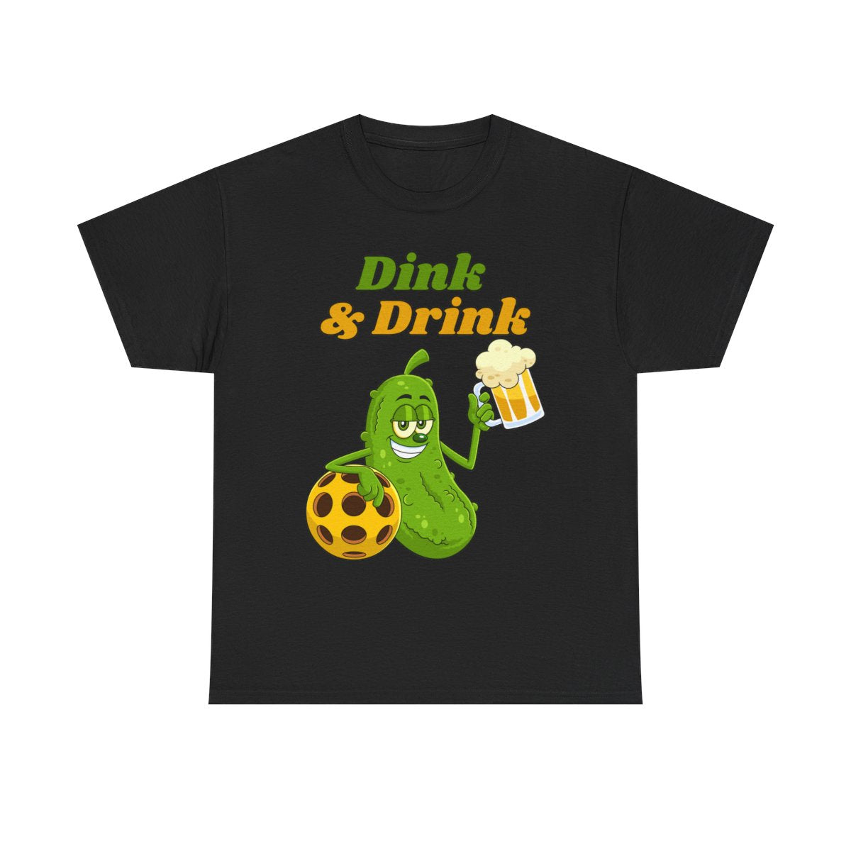 DINK & DRINK - Pickleball (Basic Tee)