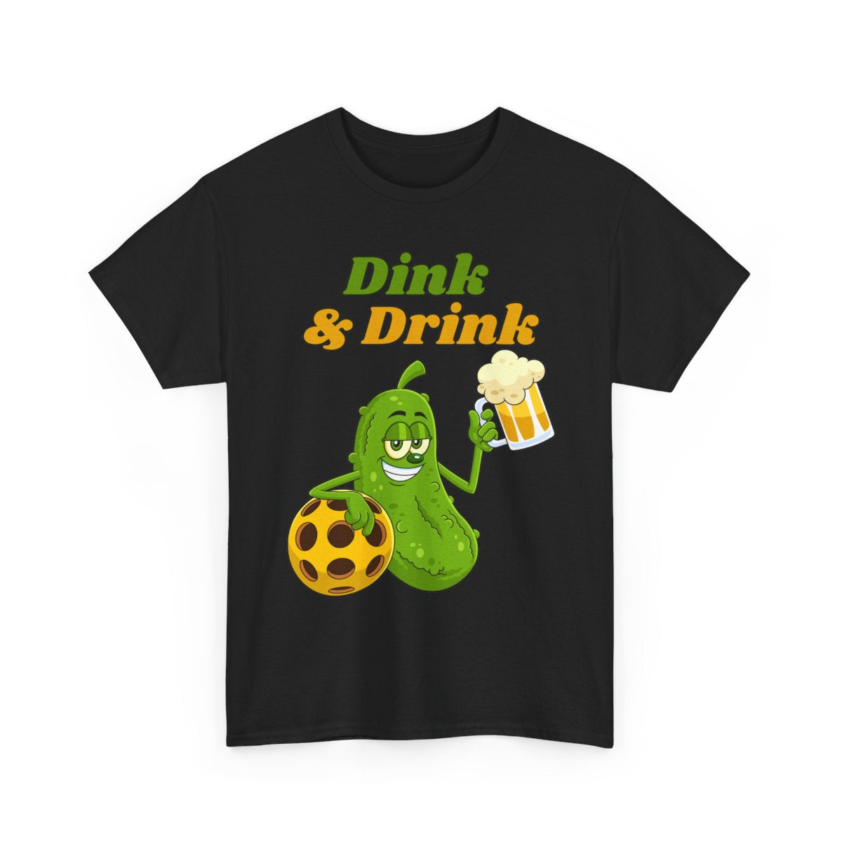 DINK & DRINK - Pickleball (Basic Tee)