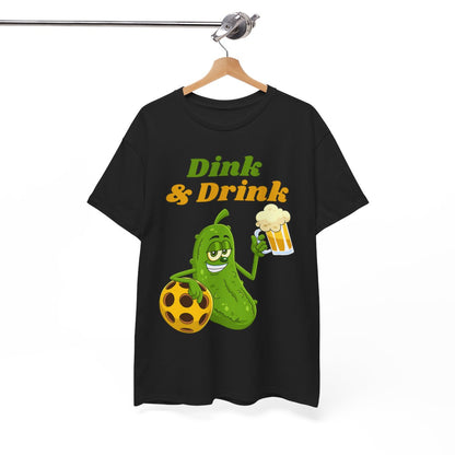 DINK & DRINK - Pickleball (Basic Tee)