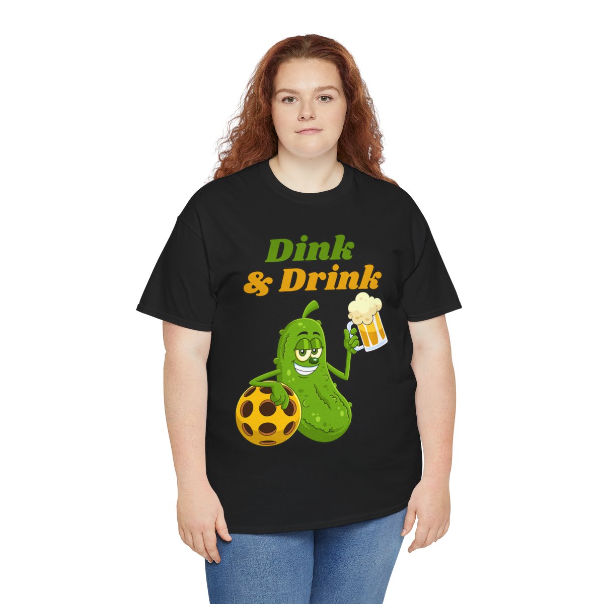 DINK & DRINK - Pickleball (Basic Tee)