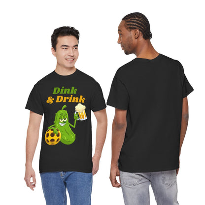 DINK & DRINK - Pickleball (Basic Tee)