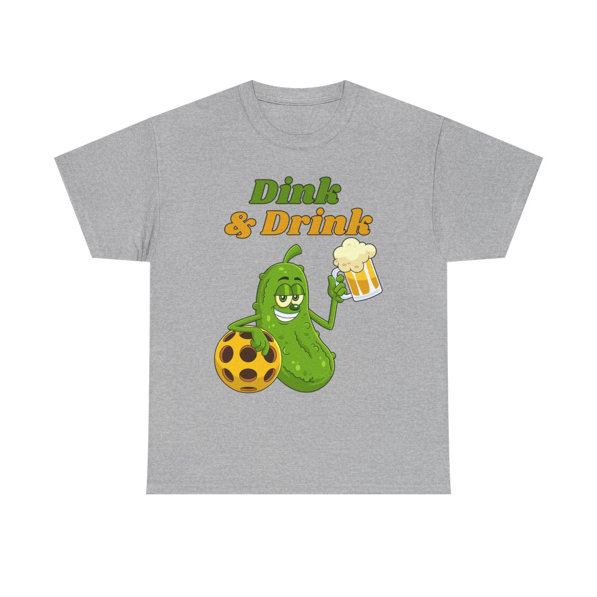 DINK & DRINK - Pickleball (Basic Tee)