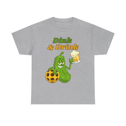 DINK & DRINK - Pickleball (Basic Tee)