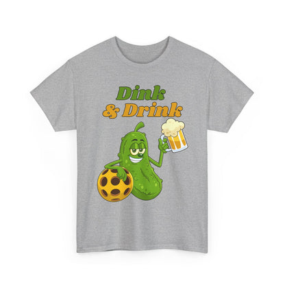 DINK & DRINK - Pickleball (Basic Tee)
