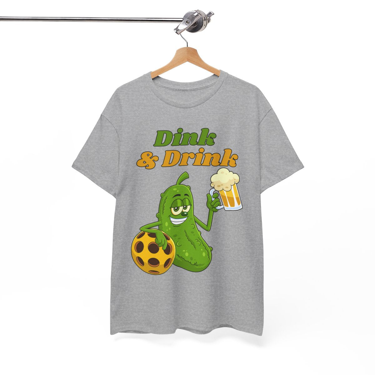 DINK & DRINK - Pickleball (Basic Tee)
