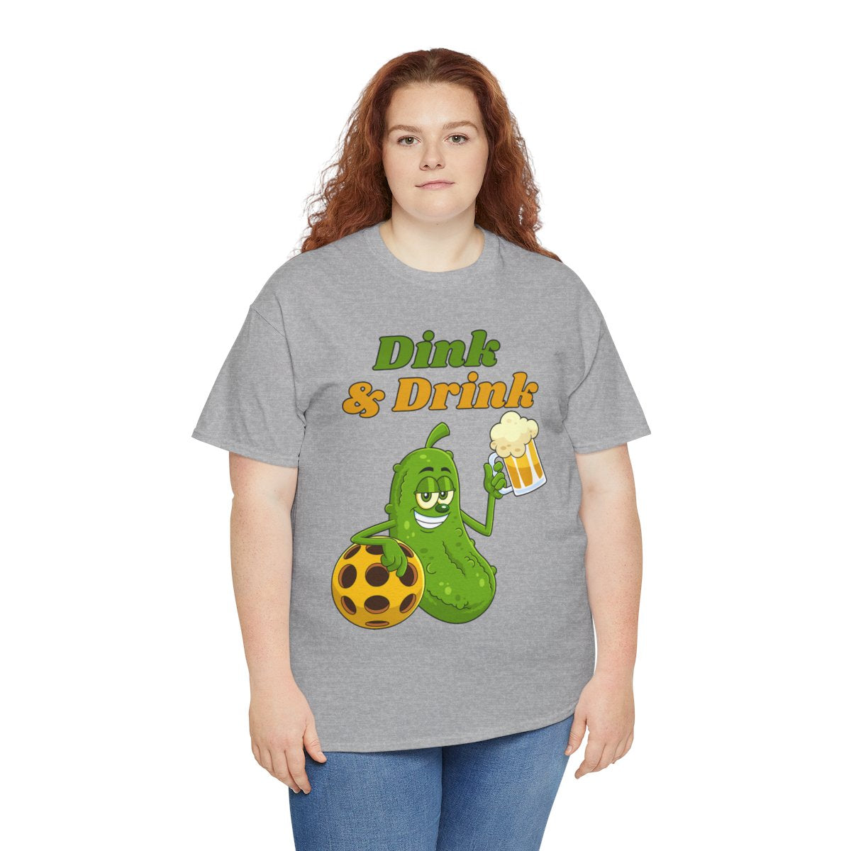 DINK & DRINK - Pickleball (Basic Tee)