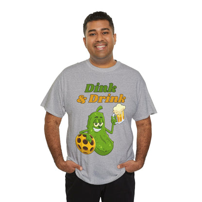 DINK & DRINK - Pickleball (Basic Tee)