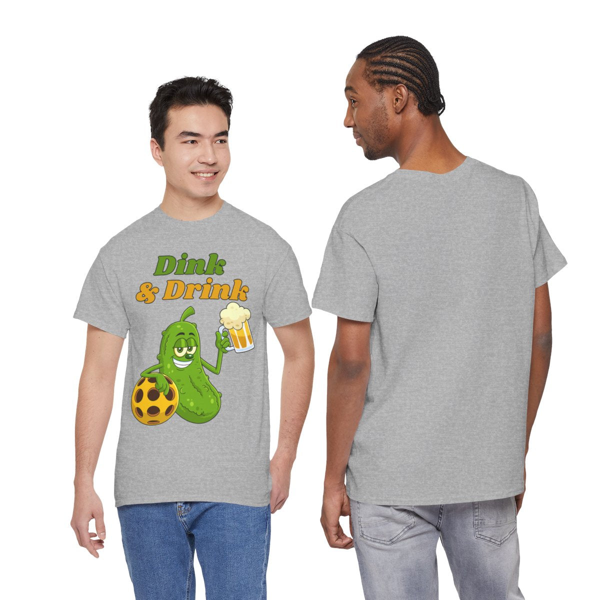 DINK & DRINK - Pickleball (Basic Tee)