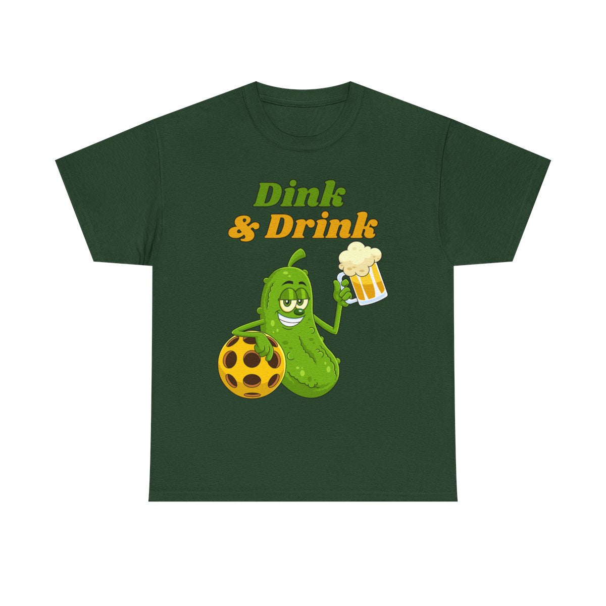 DINK & DRINK - Pickleball (Basic Tee)