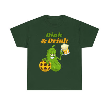 DINK & DRINK - Pickleball (Basic Tee)