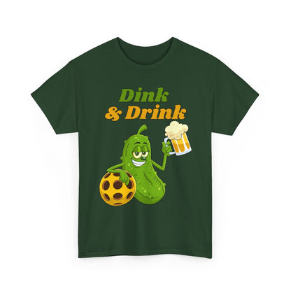 DINK & DRINK - Pickleball (Basic Tee)