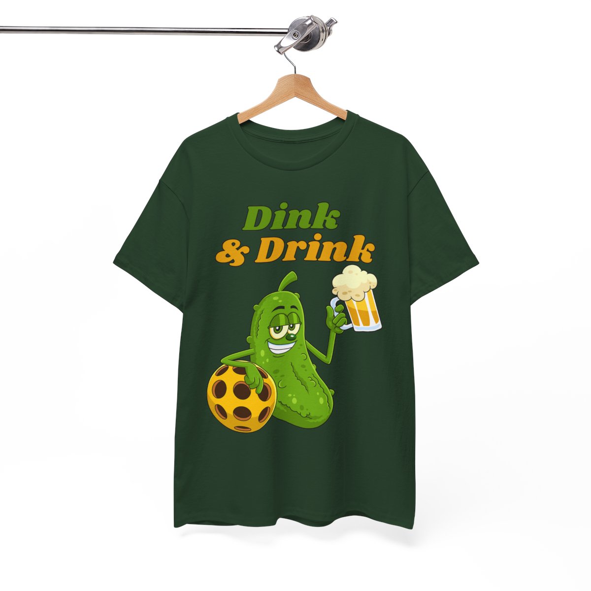 DINK & DRINK - Pickleball (Basic Tee)
