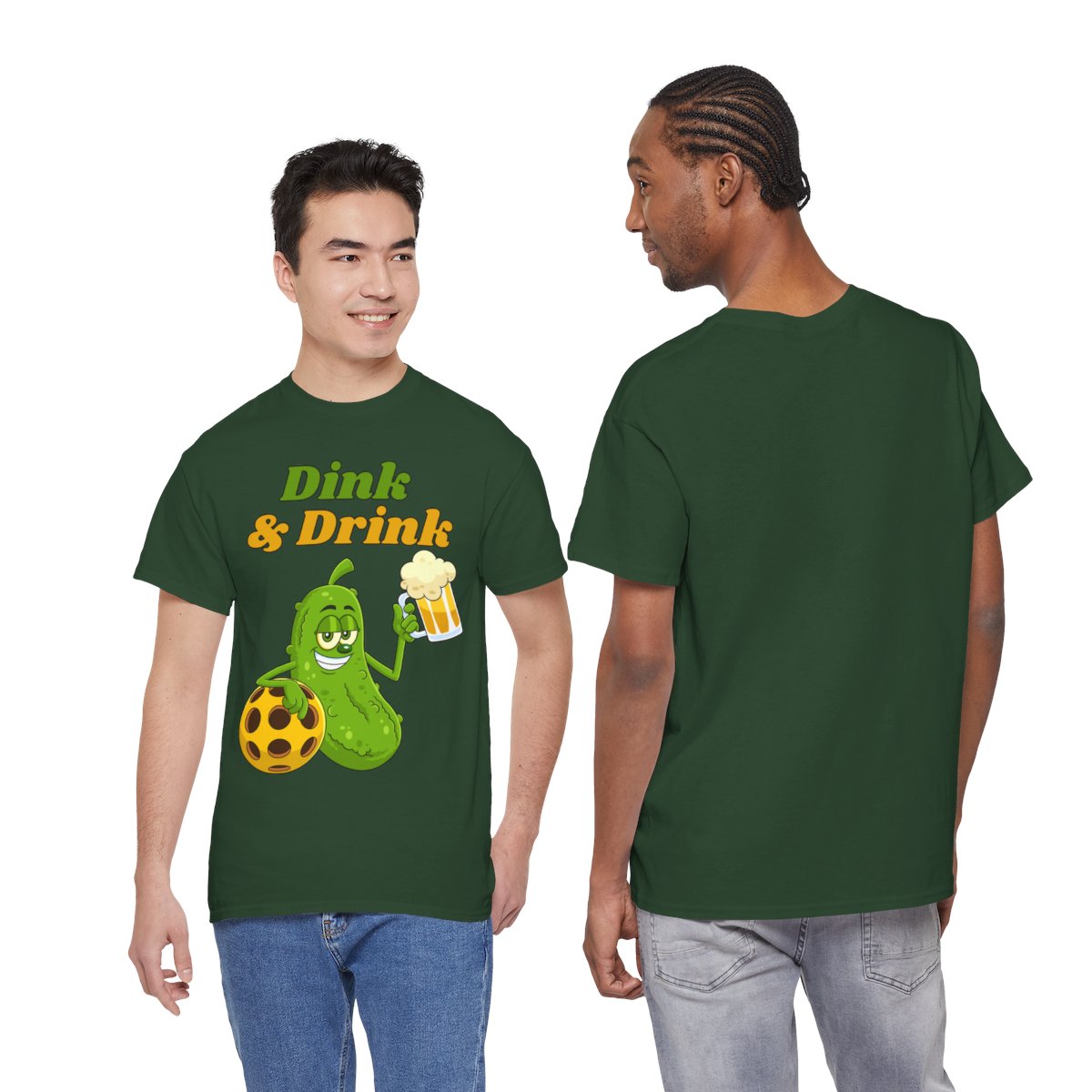 DINK & DRINK - Pickleball (Basic Tee)