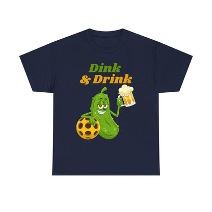 DINK & DRINK - Pickleball (Basic Tee)