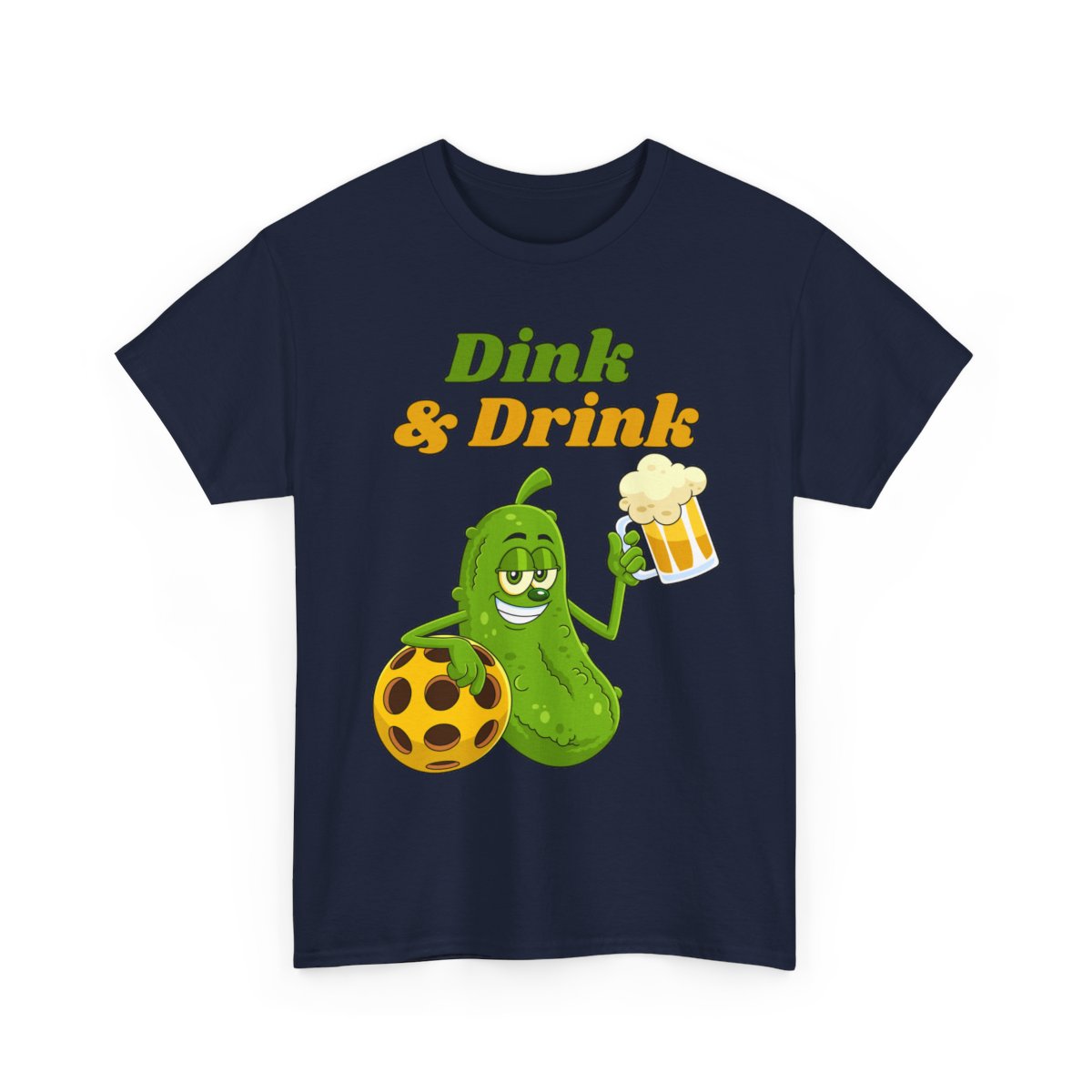 DINK & DRINK - Pickleball (Basic Tee)