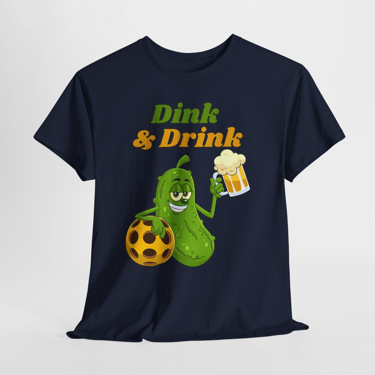 DINK & DRINK - Pickleball (Basic Tee)