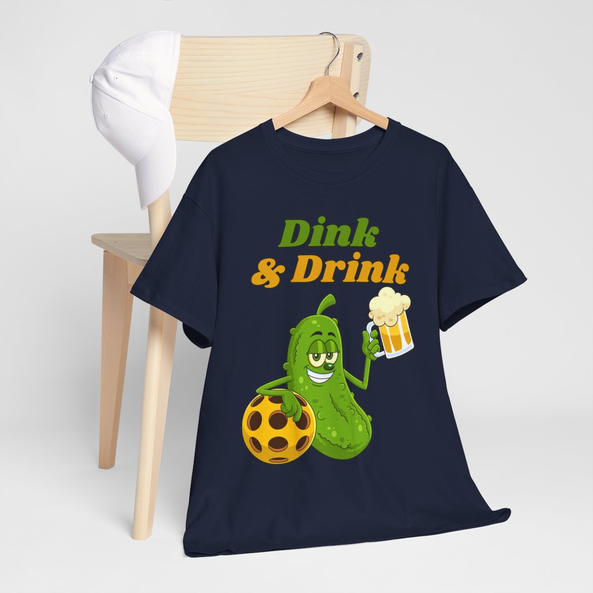 DINK & DRINK - Pickleball (Basic Tee)