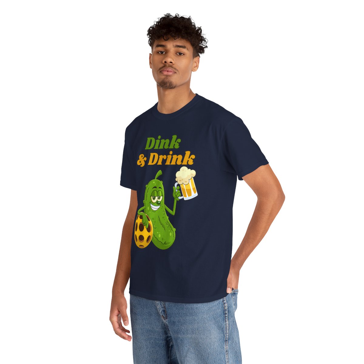 DINK & DRINK - Pickleball (Basic Tee)