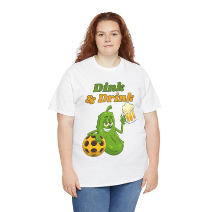 DINK & DRINK - Pickleball (Basic Tee)