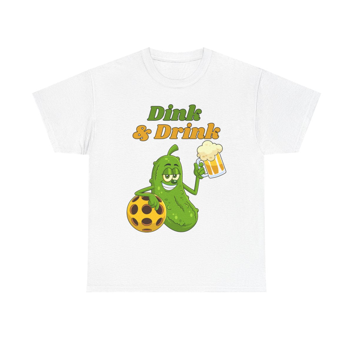 DINK & DRINK - Pickleball (Basic Tee)