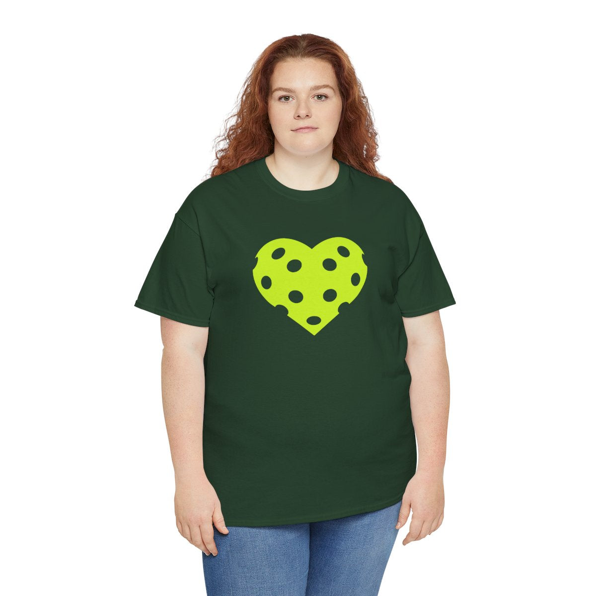 HEART PICKLEBALL 1 - Pickleball (Basic Tee)