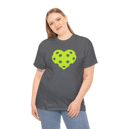 HEART PICKLEBALL 1 - Pickleball (Basic Tee)