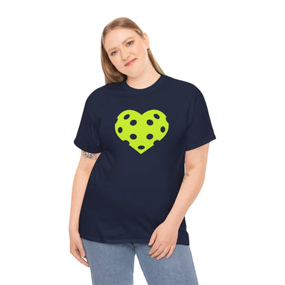 HEART PICKLEBALL 1 - Pickleball (Basic Tee)