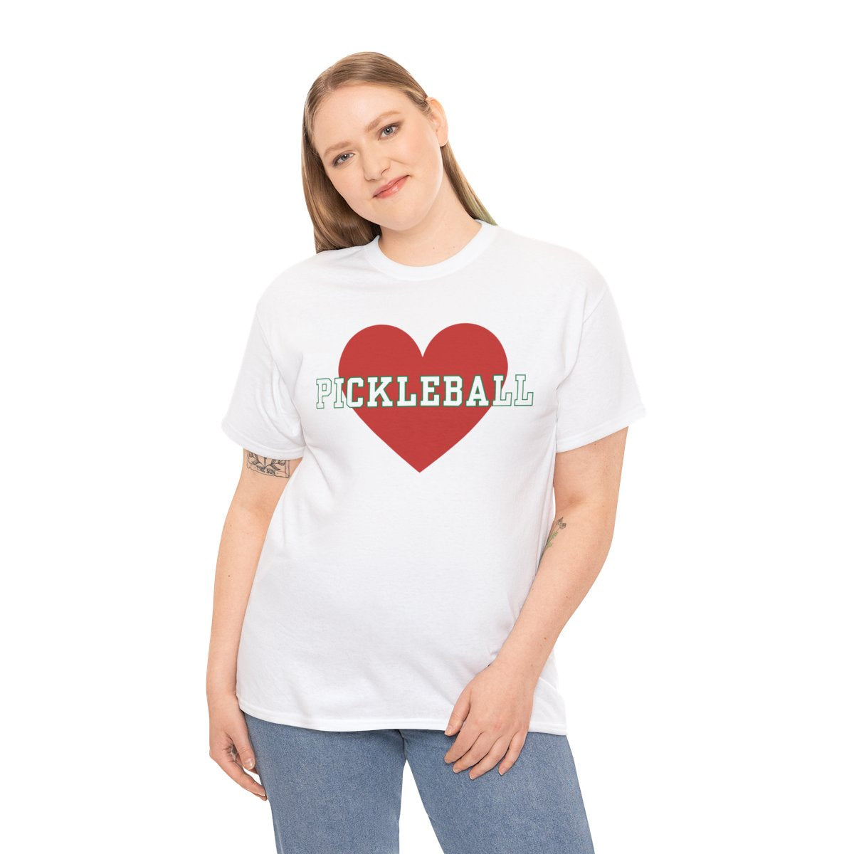 HEART PICKLEBALL 3 - Pickleball (Basic Tee)