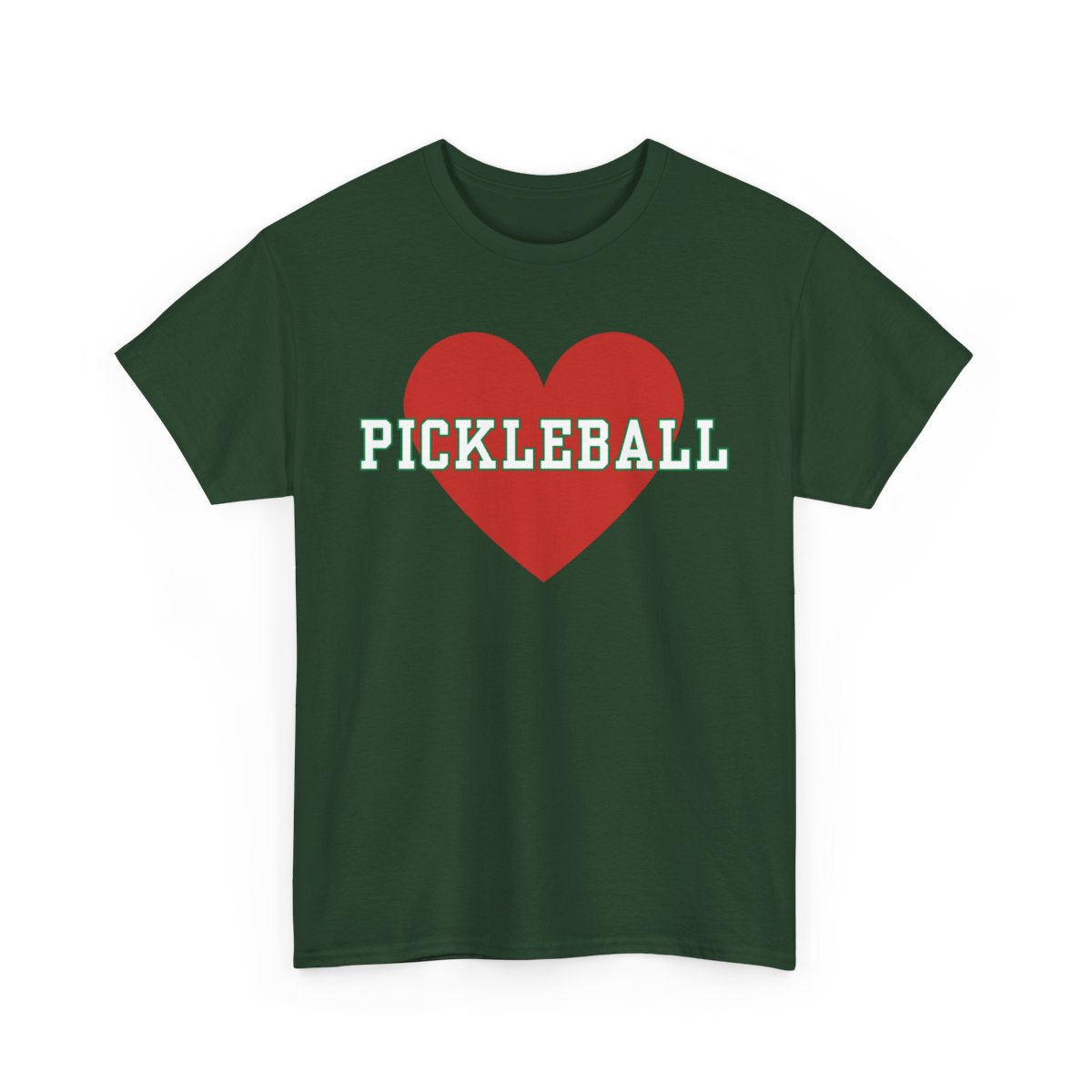 HEART PICKLEBALL 3 - Pickleball (Basic Tee)