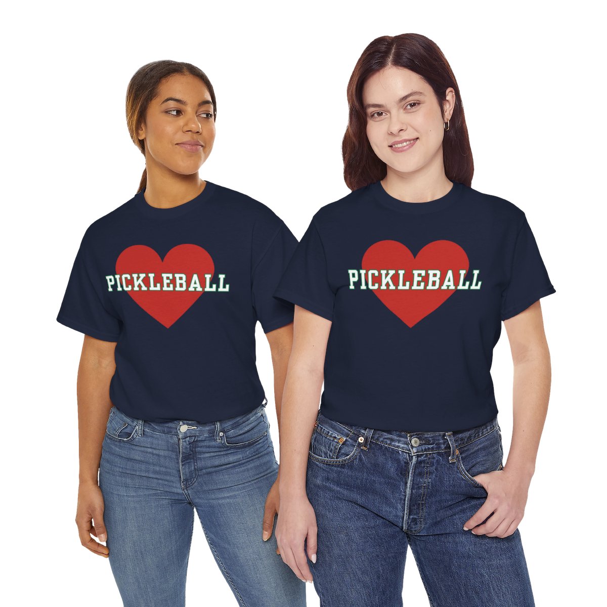 HEART PICKLEBALL 3 - Pickleball (Basic Tee)