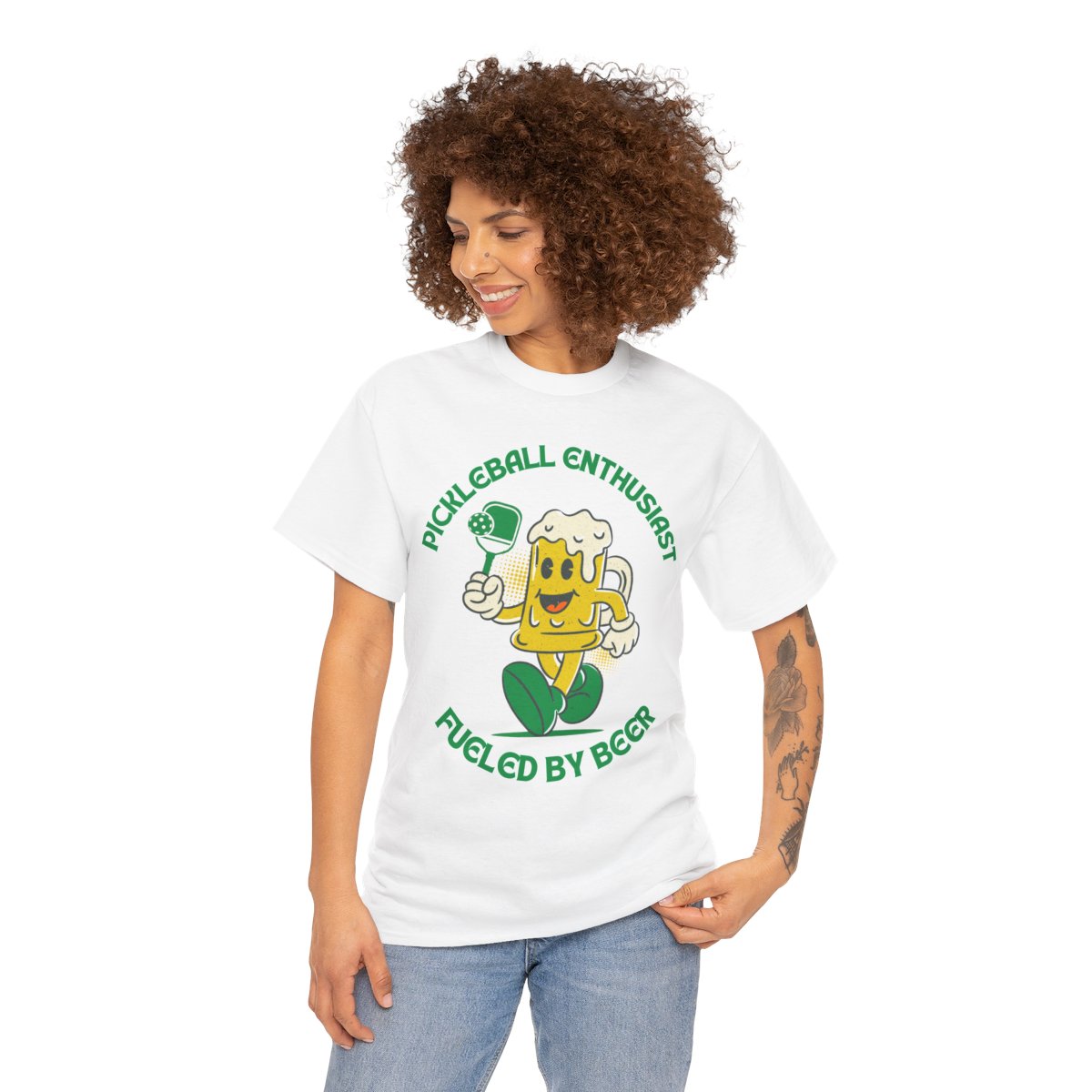 PICKLEBALL ENTHUSIAST - Pickleball (Basic Tee)