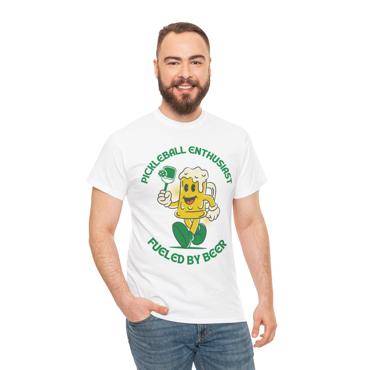 PICKLEBALL ENTHUSIAST - Pickleball (Basic Tee)