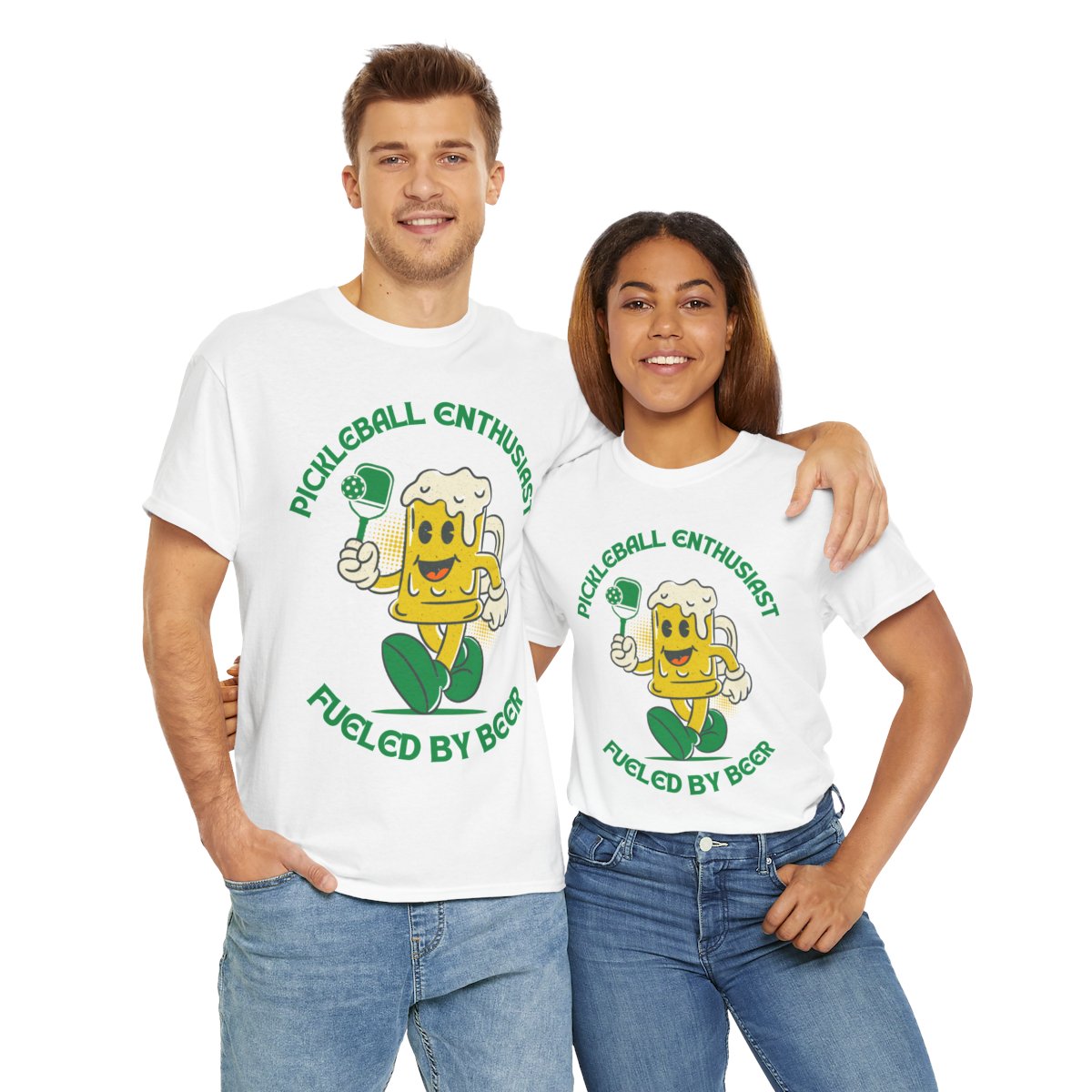 PICKLEBALL ENTHUSIAST - Pickleball (Basic Tee)