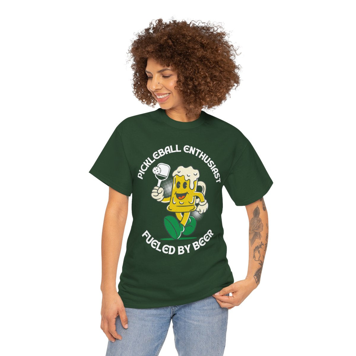 PICKLEBALL ENTHUSIAST - Pickleball (Basic Tee)