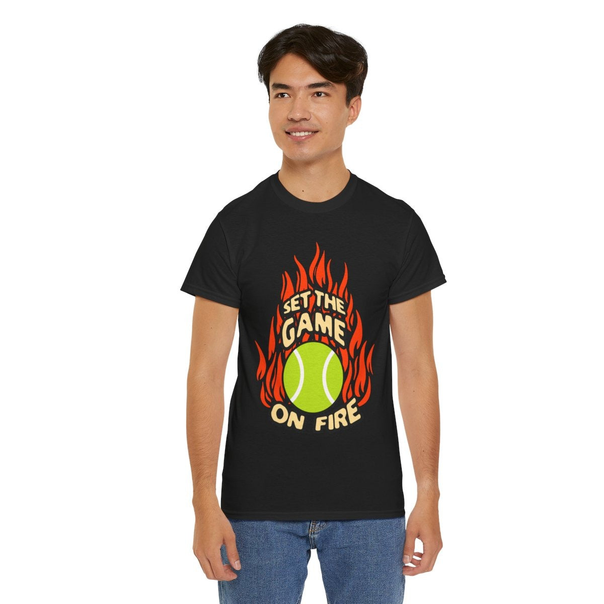 ON FIRE - Tennis Basic Tee