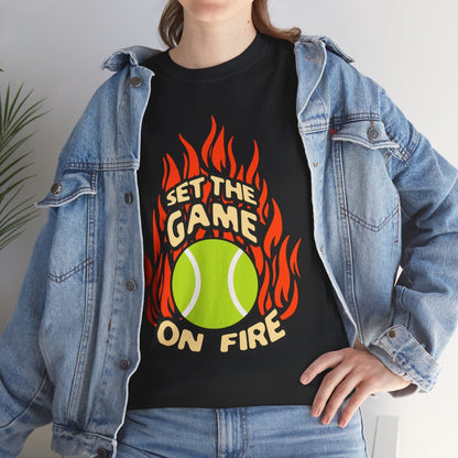 ON FIRE - Tennis Basic Tee