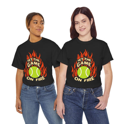 ON FIRE - Tennis Basic Tee