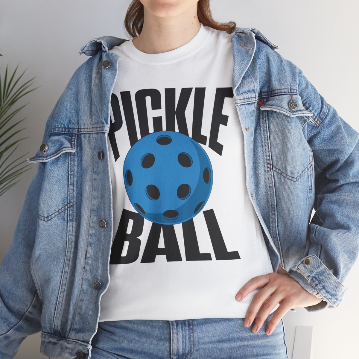 DOUBLE HIT - Pickleball (Basic Tee)