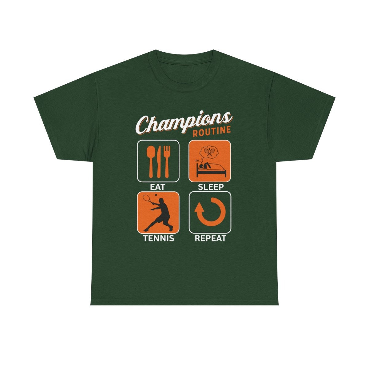 CHAMPIONS ROUTINE - Tennis Basic Tee
