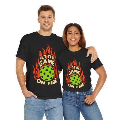 ON FIRE - Pickleball (Basic Tee)