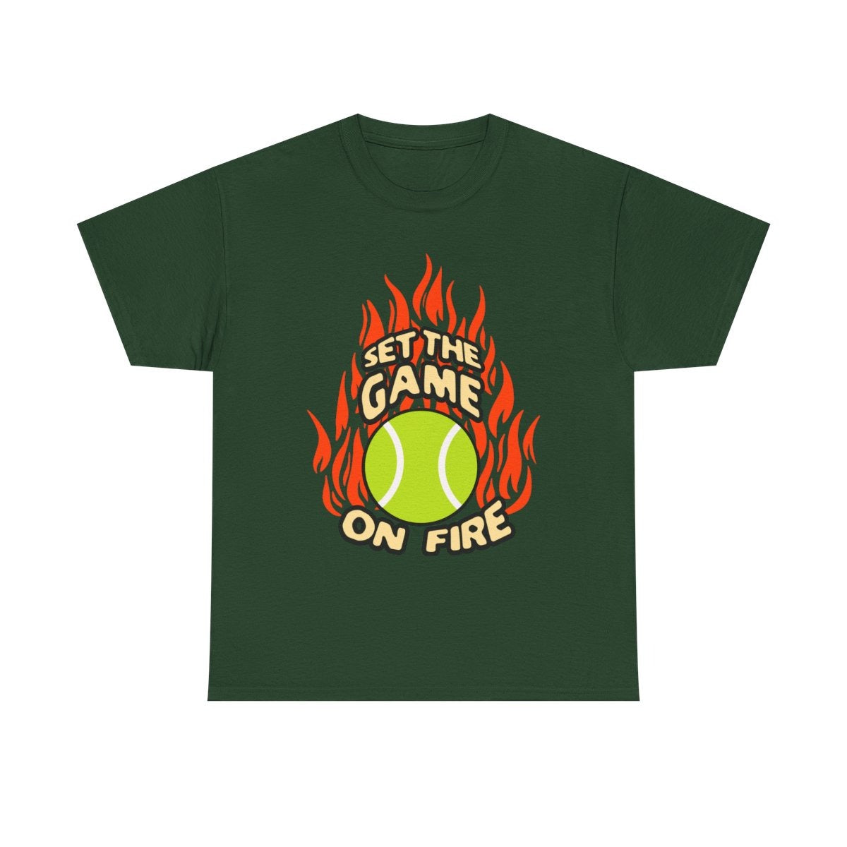 ON FIRE - Tennis Basic Tee