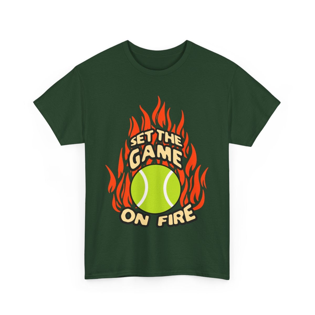ON FIRE - Tennis Basic Tee