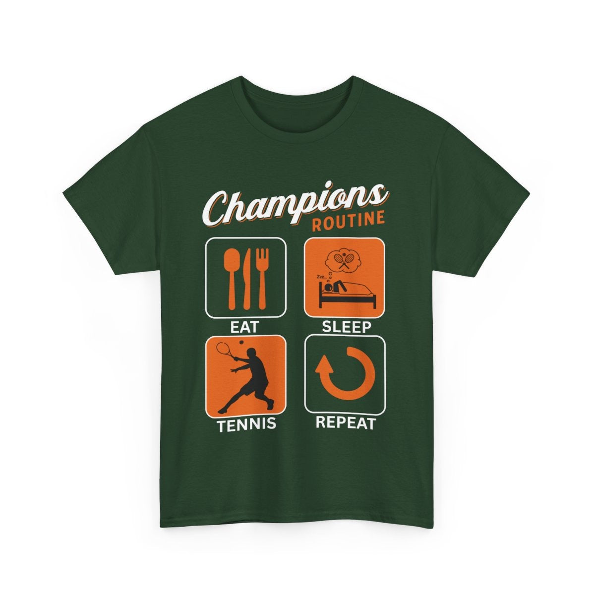 CHAMPIONS ROUTINE - Tennis Basic Tee