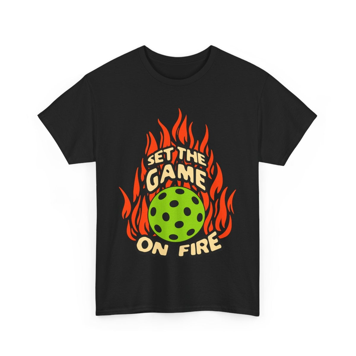 ON FIRE - Pickleball (Basic Tee)